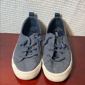 Sperry Navy Striped Women's Sneakers